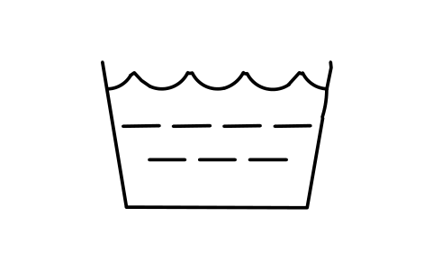 Preview of the Rinsing symbol, block EGH_5228