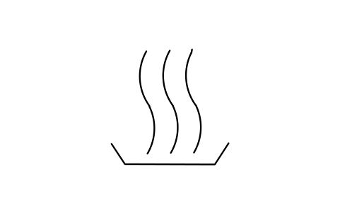 Preview of the Drying or warming operation symbol, block EGH_5237