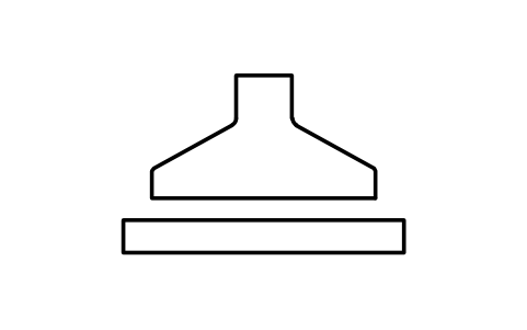 Preview of the Brush, extended symbol, block EGH_5605