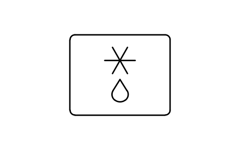 Preview of the Oven, defrosting position symbol, block EGH_5620