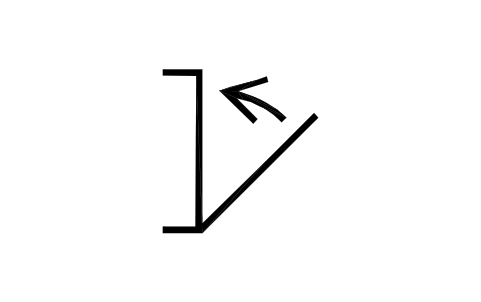 Preview of the Door, closed symbol, block EGH_5623