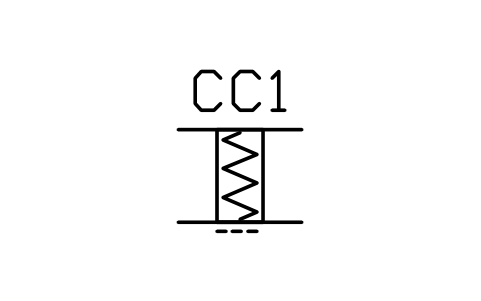 Cooling coil in duct sembolünün önizlemesi, blok HV_DUCT_COIL_COOLING
