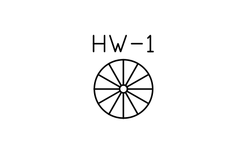 Heat recovery wheel sembolünün önizlemesi, blok HV_HEAT_WHEEL