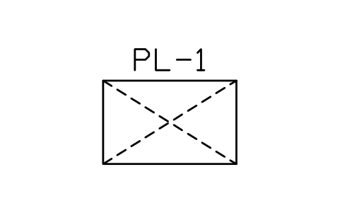 Plenum / mixing box sembolünün önizlemesi, blok HV_PLENUM