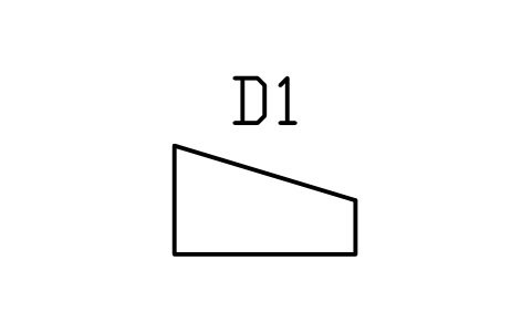 Reducer, eccentric sembolünün önizlemesi, blok HV_REDUCER_ECCENTRIC