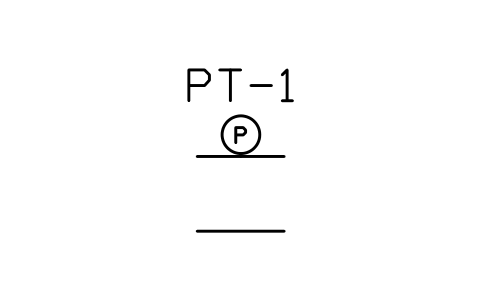 Duct static pressure sensor sembolünün önizlemesi, blok HV_SENSOR_PRESSURE_DUCT