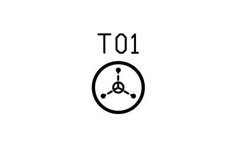 Anteprima del simbolo Tavolo bistrot, rotondo, 700, blocco IND_BISTRO_700
