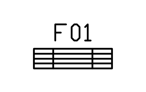 Anteprima del simbolo Scaffale pallet, 1200 x 300, blocco IND_PALLET_SHELF