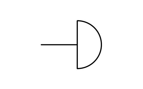 Vorschau des Symbols Connector, movable portion, Block INS_S00037_CONNECTOR_MOVABLE_PORTION