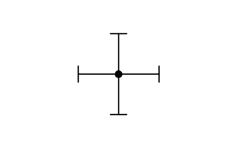 Vorschau des Symbols Trunking, cross, Block INS_S00503_TRUNKING_CROSS