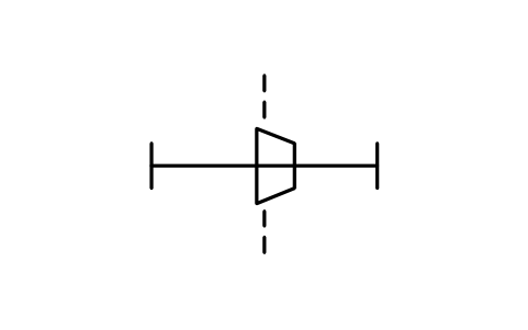 Vorschau des Symbols Trunking, pressure barrier, Block INS_S00513_TRUNKING_PRESSURE_BARRIER