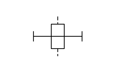 Vorschau des Symbols Trunking, fire barrier, Block INS_S00516_TRUNKING_FIRE_BARRIER