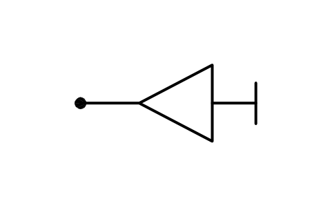 Vorschau des Symbols Trunking, end feeder, Block INS_S00517_TRUNKING_END_FEEDER