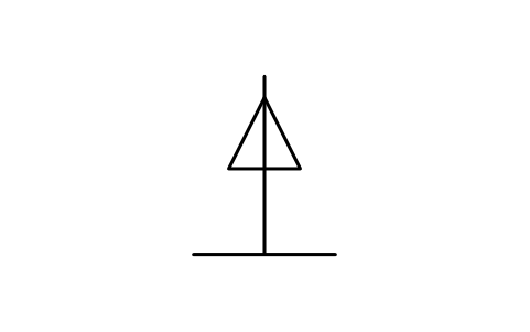 Vorschau des Symbols Trunking, central feeder, Block INS_S00518_TRUNKING_CENTRAL_FEEDER