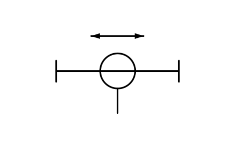 Vorschau des Symbols Trunking, movable tap-off, Block INS_S00523_TRUNKING_MOVABLE_TAP_OFF