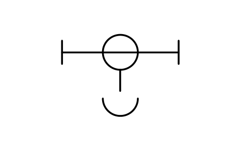 Vorschau des Symbols Fixed tap-off with socket, Block INS_S00528_FIXED_TAP_OFF_WITH_SOCKET