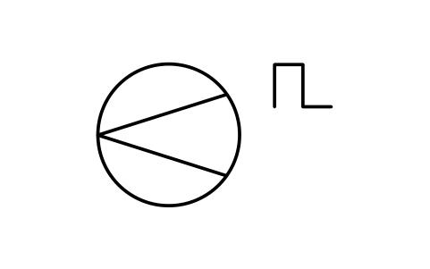 Vorschau des Symbols Light, flashing, surface, Block INS_S00546_LIGHT_FLASHING_SURFACE