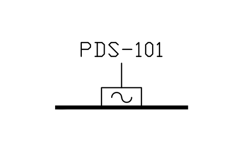 Diaphragm seal, welded sembolünün önizlemesi, blok ISA_ACC_DIAPHRAGM_SEAL_W