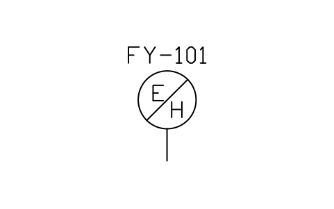 Actuator, electrohydraulic sembolünün önizlemesi, blok ISA_ACT_ELECTROHYDRAULIC