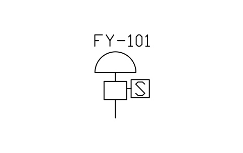 Actuator, PST device, remote sembolünün önizlemesi, blok ISA_ACT_PST_REMOTE