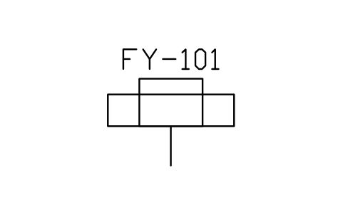 Actuator, rotary piston sembolünün önizlemesi, blok ISA_ACT_ROTARY