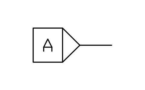 Functional connector, receiver sembolünün önizlemesi, blok ISA_CONN_FUNC_RECEIVER
