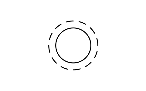 Traced instrument sembolünün önizlemesi, blok ISA_CONN_INSTR_TRACED