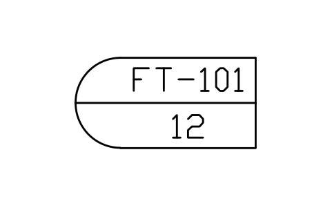 Drawing connector, round in sembolünün önizlemesi, blok ISA_CONN_SIGNAL_ROUND_IN