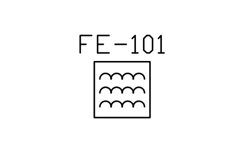 Magnetic meter, coil sembolünün önizlemesi, blok ISA_ELEM_MAGNETIC_COIL