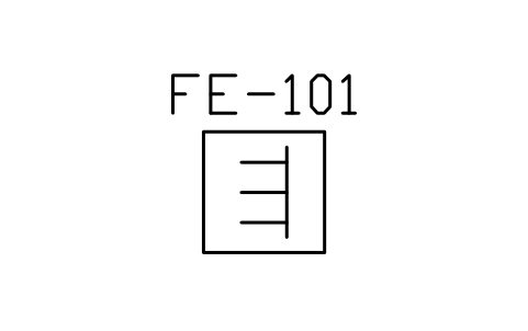 Pitot tube, averaging sembolünün önizlemesi, blok ISA_ELEM_PITOT_AVG