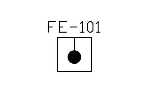 Analysis probe, single sembolünün önizlemesi, blok ISA_ELEM_PROBE_SINGLE