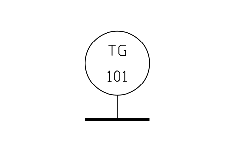 Thermometer (TG) sembolünün önizlemesi, blok ISA_GAGE_TEMPERATURE