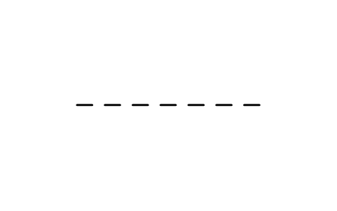 Signal, electric (dashed) sembolünün önizlemesi, blok ISA_LINE_ELECTRIC
