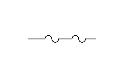 Signal, guided wave / fiber sembolünün önizlemesi, blok ISA_LINE_GUIDED_WAVE