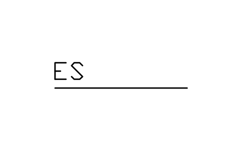 Supply line, electric (ES) sembolünün önizlemesi, blok ISA_LINE_SUPPLY_ELECTRIC