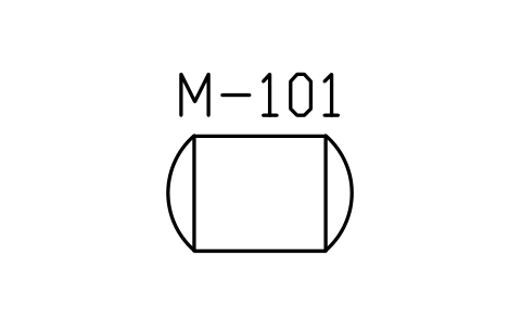 Electric motor sembolünün önizlemesi, blok ISA_MOTOR
