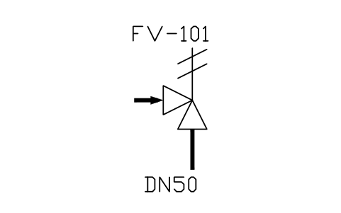 Vacuum safety valve sembolünün önizlemesi, blok ISA_PSV_VACUUM