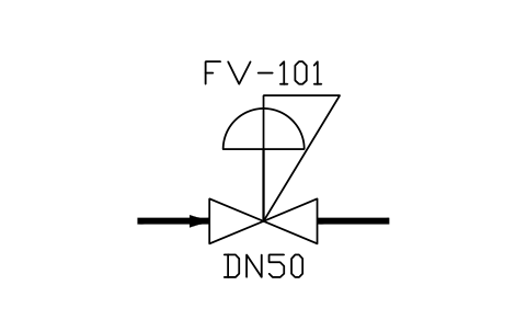 Pressure reducing, internal sembolünün önizlemesi, blok ISA_REG_REDUCING_INT