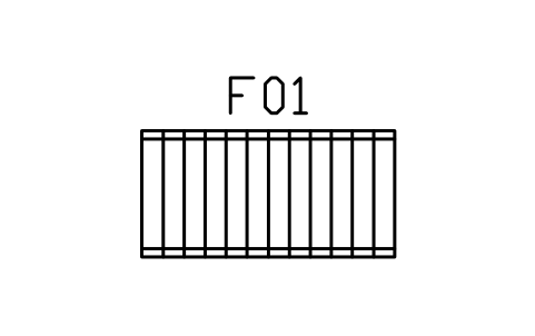 Preview of the Wooden bridge, 1800 x 900 symbol, block JPN_BRIDGE_WOOD