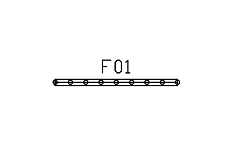 Preview of the Four-eyed fence, 2400 symbol, block JPN_FENCE_YOTSUME