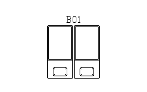 Preview of the Futon pair, 2 x 1000 symbol, block JPN_FUTON_PAIR