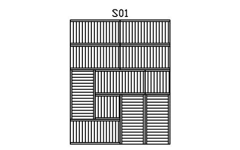 Preview of the Tatami room, 10 mats symbol, block JPN_ROOM_10