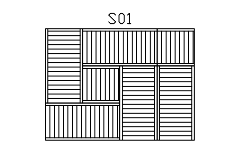 Preview of the Tatami room, 6 mats symbol, block JPN_ROOM_6