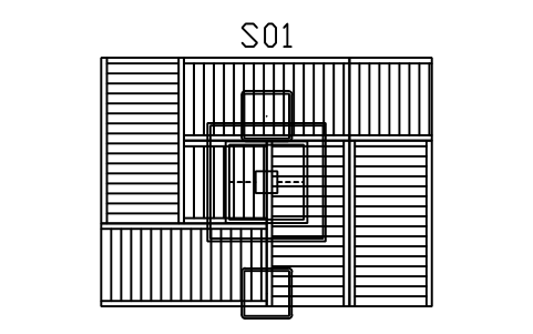 Preview of the Kotatsu room, 6 mats symbol, block JPN_SET_KOTATSU_6