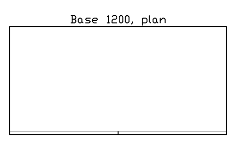 シンボル Base 1200, plan のプレビュー（ブロック KBC_BASE_1200_PLAN）