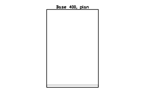 シンボル Base 400, plan のプレビュー（ブロック KBC_BASE_400_PLAN）