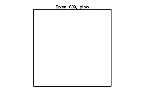 シンボル Base 600, plan のプレビュー（ブロック KBC_BASE_600_PLAN）
