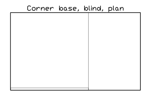 シンボル Corner base, blind, plan のプレビュー（ブロック KBC_BASE_CORNER_BLIND_PLAN）