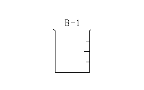 Vorschau des Symbols Beaker, 400 mL, Block LAP_BKR_400