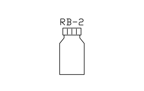 Vorschau des Symbols Screw-cap bottle, 500 mL, Block LAP_BOT_500